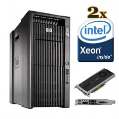 Workstation HP Z800 2xIntel Xeon Quad Core X5570, 24 GB DDR3, nVidia Quadro 4000 foto