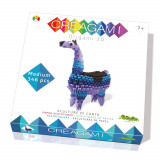 Joc 3D Lama Origami, Creagami, 346 Piese, CreativaMente