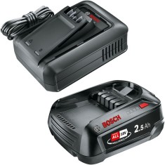 Bosch 1600A031T4 - Set 1 acumulator si incarcator Li-Ion 18 V 2.5 Ah incarcare rapida foto