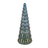 Cumpara ieftin Brad Craciun sticla albastra &Oslash; 12x33 cm