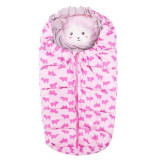 Sac de dormit pentru copii, bebelusi, roz, 80x45/40 cm, Springos GartenVIP DiyLine