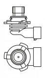 BOSCH 1 987 302 807 ECO WS Bec, far faza lunga