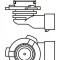BOSCH 1 987 302 807 ECO WS Bec, far faza lunga