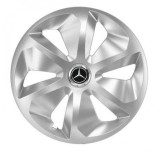 Cumpara ieftin Set 4 Capace Roti Roco Gri R16, pentru Mercedes-Benz, Autohelix MSA