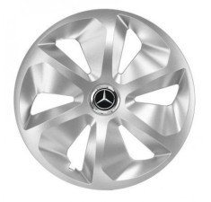 Set 4 Capace Roti Roco Gri R14, pentru Mercedes-Benz foto