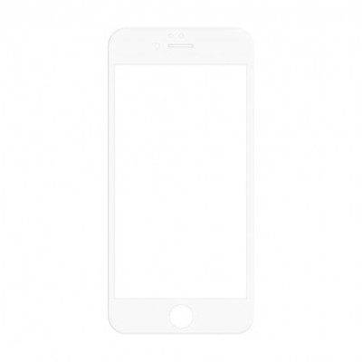 Folie Protectie ecran antisoc , Full Glue , Apple iPhone 7 Plus / 8 Plus , Tempered Glass 10D , Full Face , Alba Bulk foto