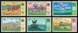 Set 6 timbre Mongolia 1983 &ndash; Telecomunicații și Uniunea Internațională a Telecomunicațiilor (ITU)
