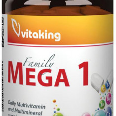 Multivitamine si Minerale Family Mega 1 120 capsule Vitaking