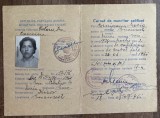 QW13 1 19 - 1961 - Carnet de muncitor calificat - pielarie - cauciuc