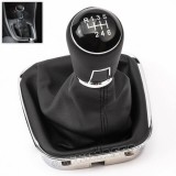 Cumpara ieftin Manson Nuca Schimbator VW Polo 6R (2009-2017) 6 Viteze Piele Ecologica Negru Crom