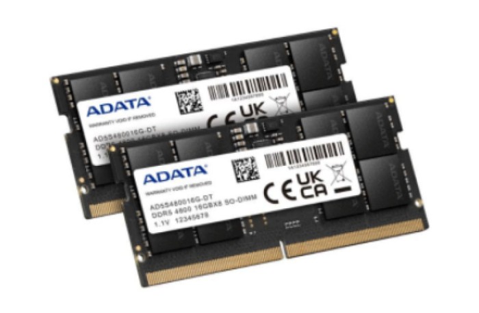 Memorie RAM notebook Adata, SO-DIMM, DDR5, 32GB, CL40, 4800MHz