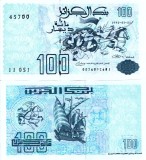 Algeria 100 Dinars 1992 UNC Bancnota Ne流通olata Africa