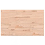 Cumpara ieftin Blat de baie, 100x60x2,5 cm, lemn masiv de fag