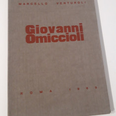 Album pictura Marcello Venturoli Giovanni Omiccioli carte cu autograf