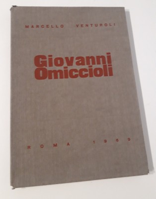 Album pictura Marcello Venturoli Giovanni Omiccioli carte cu autograf foto