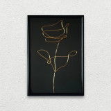 Tablou trandafir, 21&times;30 cm