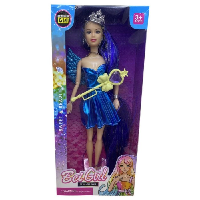 Papusa printesa zana albastra