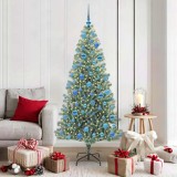 VidaXL Pom de Crăciun artificial cu zăpadă imitată și lumină LED 3396822