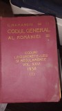 CODUL GENERAL AL ROMANIEI VOL XXVI 1938 - III