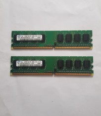 Kit Memorie RAM Desktop Samsung 1GB (2x512MB)DDR2