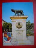 HOPCT MAXIMA ROMANIA NR 1216 STATUIA LUPOAICA / LUPA CAPITOLINA -CLUJ NAPOCA