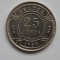 25 CENTS 1989 BELIZE