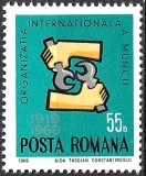 ROM&Acirc;NIA 1969 - LP 698 - ORGANIZAȚIA INTERNAȚIONALĂ A MUNCII - SERIE MNH