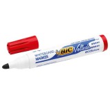 Marker tabla,varf rotund 2.5 mm,corp gros,rosu,Bic Velleda