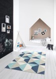 Covor Belgian, Cancun 18241, Albastru, Diverse Dimensiuni - 120x170 cm