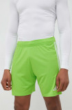 Adidas Performance pantaloni scurți de antrenament Tiro 23 culoarea verde