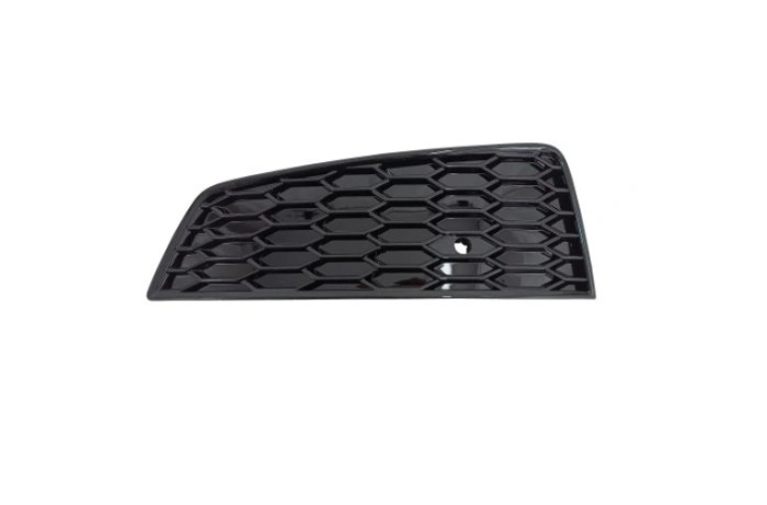 Grila bara protectie, spoiler Audi Q3 (8u), 01.2015-08.2018, model: S-Line, montare fata, stanga, gaura senzor parcare, RapidAuto