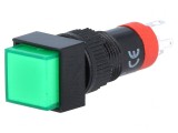 Comutator apăsare 2 poziții SPDT 0.5A 250VAC IP40