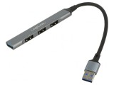 Hub USB 3.0 4 Porturi Gri, Logilink