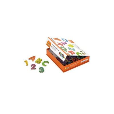 Set de litere si numere magnetice (77 piese) foto