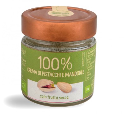 Crema pura de fistic si migdale 100% BIO 175g foto