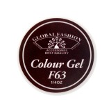 Cumpara ieftin Gel color unghii, vopsea de arta, seria Rose Red, Global Fashion, 5gr, F63