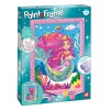Set Pictură cu Numere AS, Mythical Mermaid, Multicolor, Vopsele Acrilice