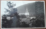 Carte postala, vedere din Brasov, perioada interbelica