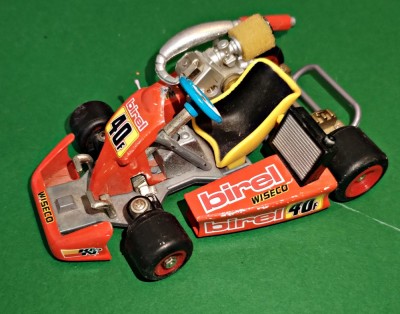 Vintage Birel Miniature Kart Toy Things 20000 Diecast red wiseco 12/8 cm T4 foto