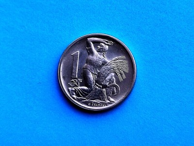 1 Koruna 1946 Cehoslovacia-Calitate foto