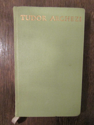 Versuri - Tudor Arghezi (1959) (EDIȚIE BIBLIOFILĂ) foto