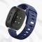 Curea din silicon compatibila cu Samsung Galaxy Watch3 45mm, Telescoape QR, 22mm, Cerulean Blue