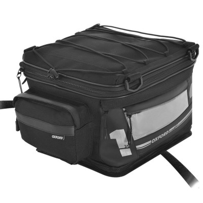 Geanta codita moto Oxford T35 Tail Pack, negru, 35L foto