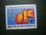 HOPCT TIMBRE MNH 725 PERFECTIONAREA PROFESIONALA 1985 -1 VAL AUSTRIA, Nestampilat
