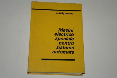 Masini electrice speciale pentru sisteme automate - Magureanu foto