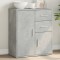 Gossi dulap, gri beton, 60x31x70 cm, lemn prelucrat