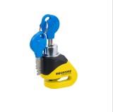 Lacat antifurt blocare disc frana Oxford Scoot XD5 - culoare: galben