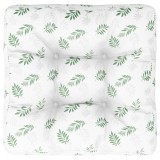 Cumpara ieftin Perna de paleti, model frunze, 50x50x12 cm, textil