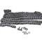 Lant transmisie O-ring YBN, pas 520, Fho 130 zale, culoare argintiu Cod Produs: MX_NEW AB75543