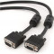 Lanberg Cable Vga M/M Shielded With Ferrite 5m Black